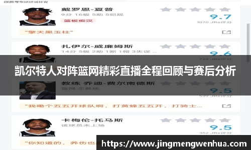凯尔特人对阵篮网精彩直播全程回顾与赛后分析